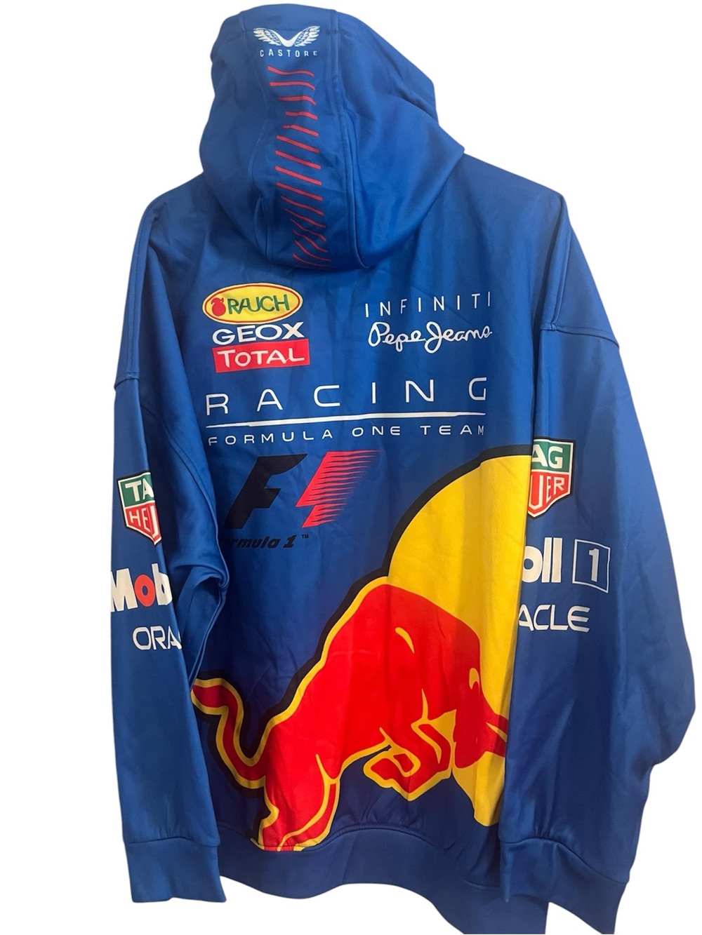 RedBull Racing Formula one Team Blue Men's Sweater size L NWOT,, L108